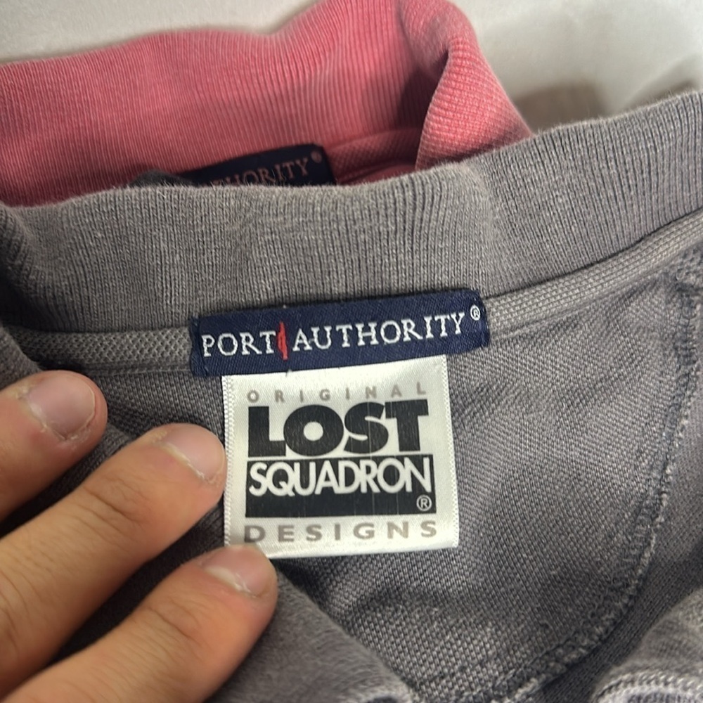 LOST SQUADRON DESIGNS polo vintage polo shirts - Picture 6 of 7